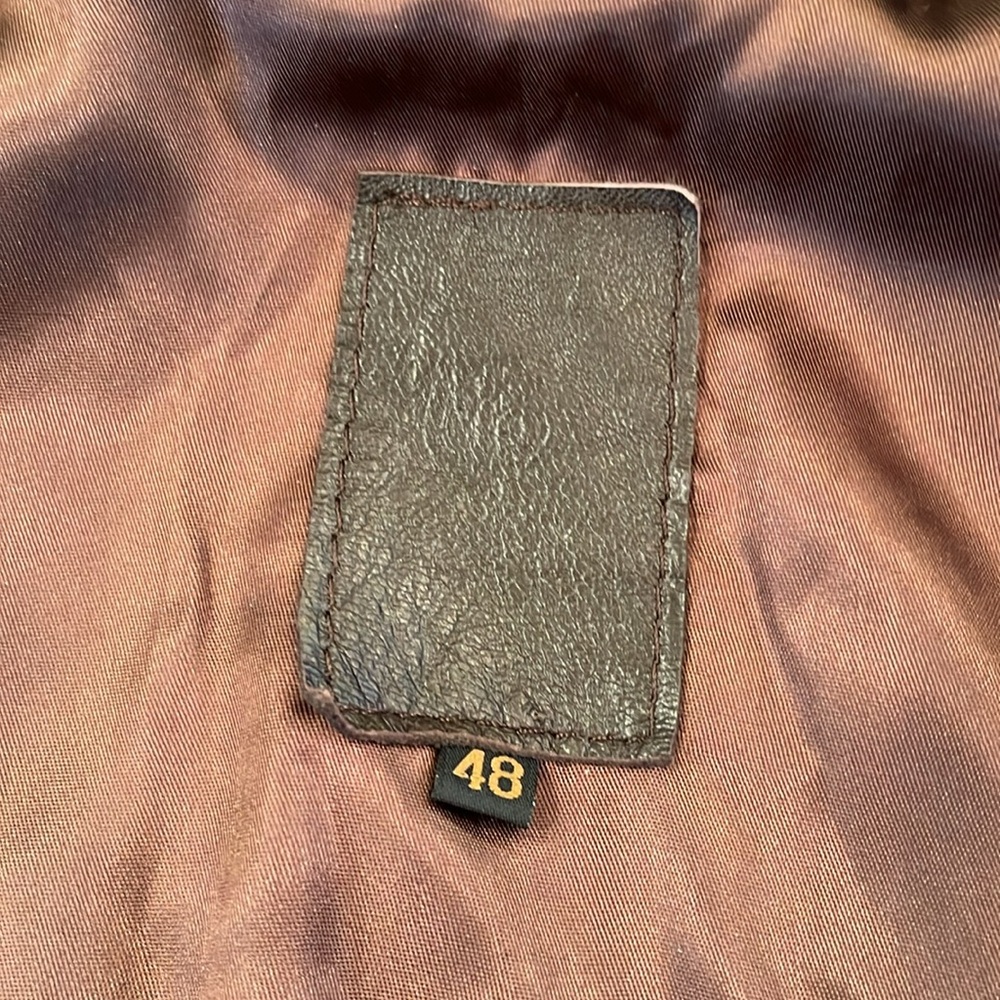 Argentina soft, leather jacket, chocolate brown - Picture 3 of 8